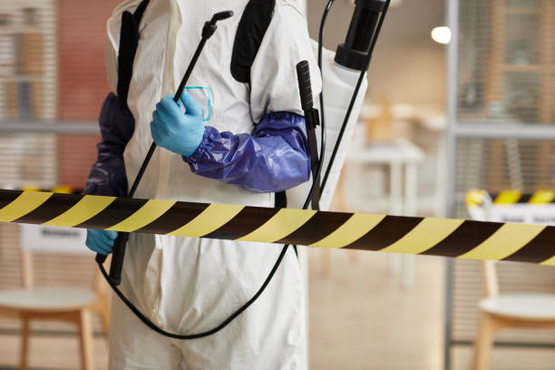 Professional Blood Cleanup technician working in Vandalia, MO
